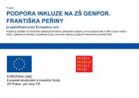 Projekt EU - Inkluze na ZŠ Genpor. Františka Peřiny